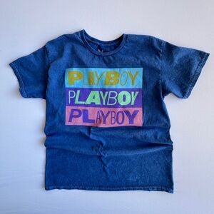 Playboy TShirt 100% Cotton Multiple Colors Released by Playboy Size L